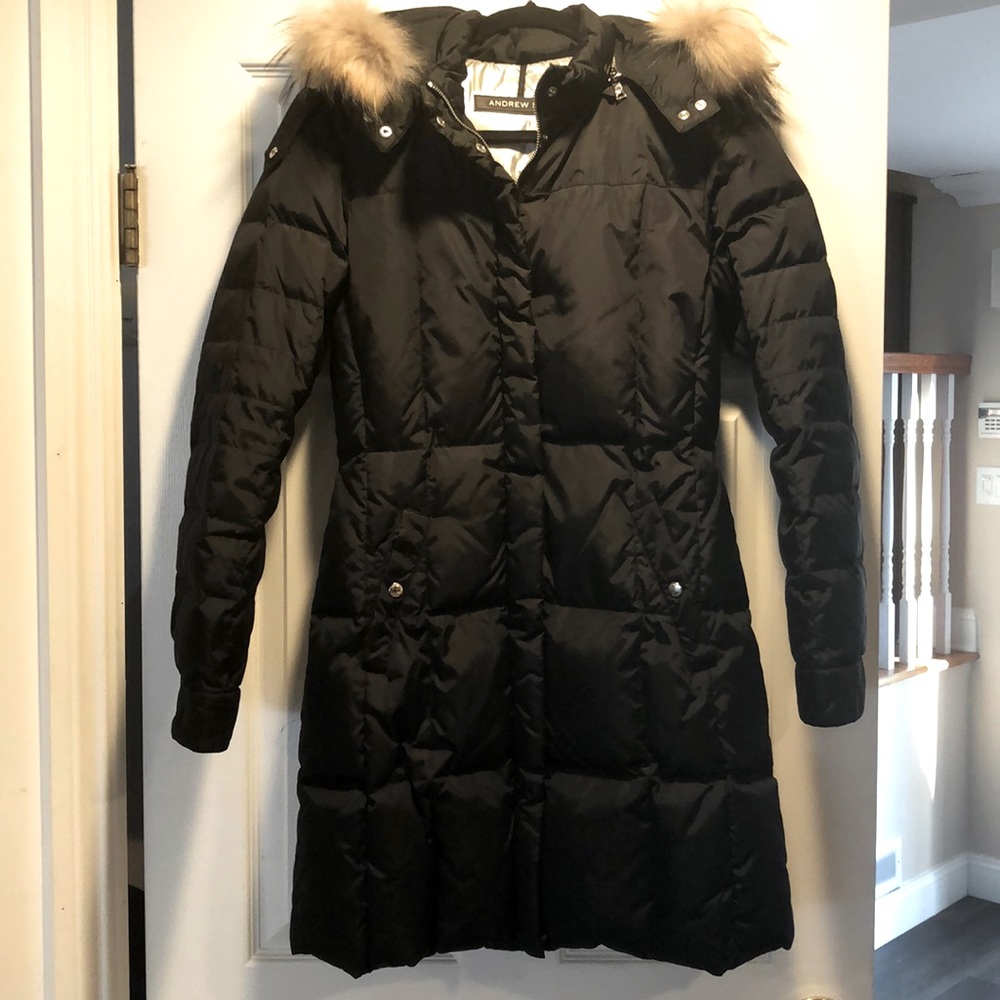 Andrew Marc Black Women’s Coat